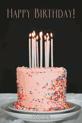 Happy Birthday Birthday Cake GIF
