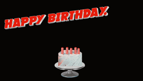 Happy Birthday Birthday Cake GIF