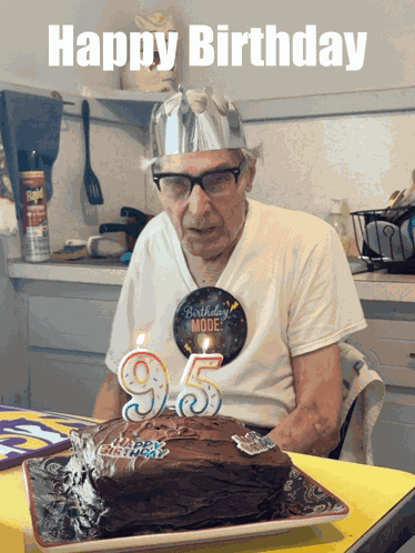 Happy Birthday Birthday Candles GIF
