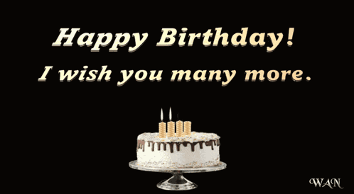 Happy Birthday Birthday Greetings GIF
