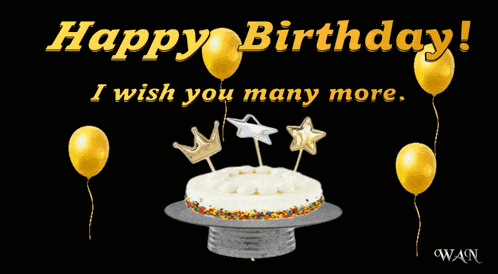 Happy Birthday Birthday Greetings GIF