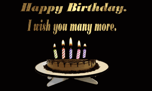 Happy Birthday Birthday Greetings GIF