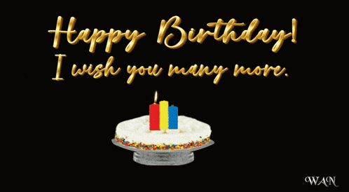 Happy Birthday Birthday Greetings GIF