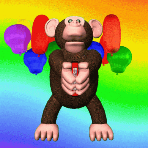 Happy Birthday Birthday Monkey GIF