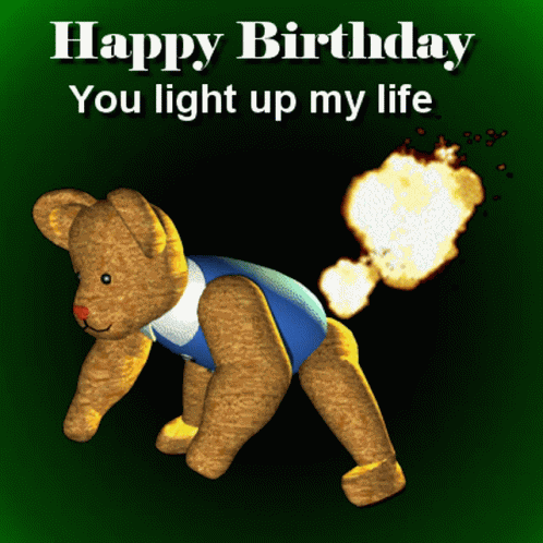 Happy Birthday Birthday Teddy GIF