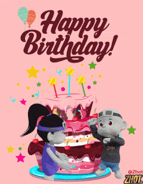 Happy Birthday Birthday Wishes GIF