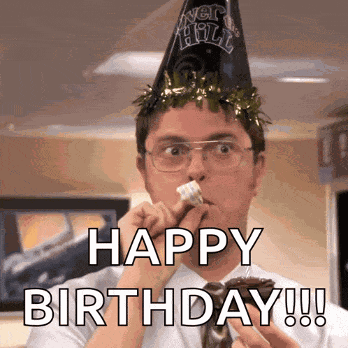 Happy Birthday Bon Anniversaire GIF