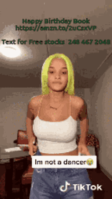 Happy Birthday Book Tik Tok GIF