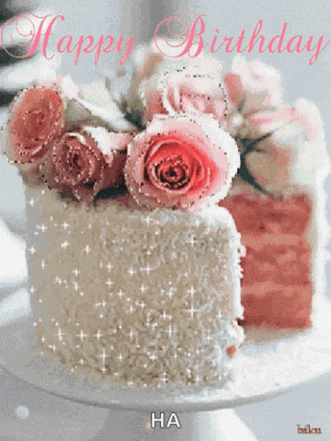 Happy Birthday Cake GIF