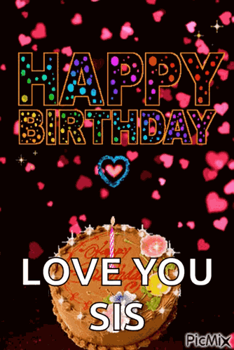 Happy Birthday Cake GIF