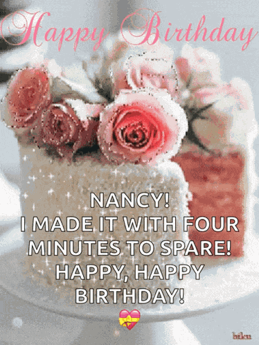 Happy Birthday Cake GIF