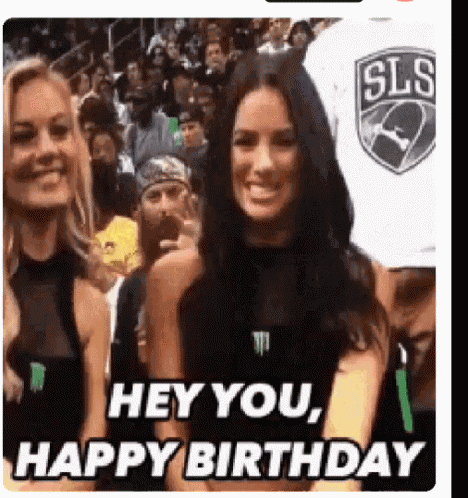 Happy Birthday Courtside GIF