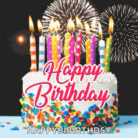 Happy Birthday Dear Friend Happy Birthday Wishes GIF