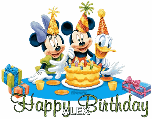 Happy Birthday Disney GIF