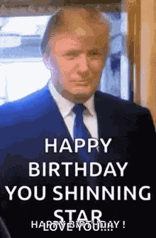 Happy Birthday Donald Trump GIF