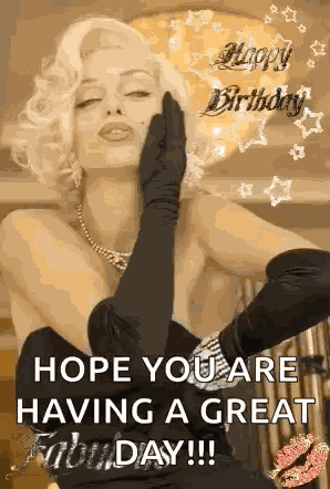 Happy Birthday Fabulous GIF