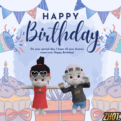 Happy Birthday Feliz Cumpleaños GIF