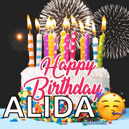 Happy Birthday Fireworks Kids Happy Birthday GIF