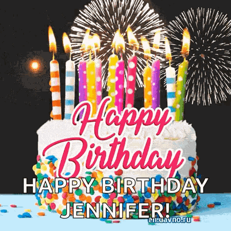 Happy Birthday Fireworks Kids Happy Birthday GIF