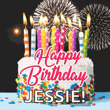 Happy Birthday Fireworks Kids Happy Birthday GIF