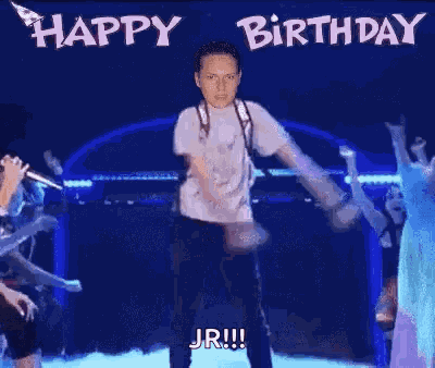 Happy Birthday Floss Dance GIF