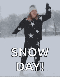 Happy Birthday Friend Snowflake GIF