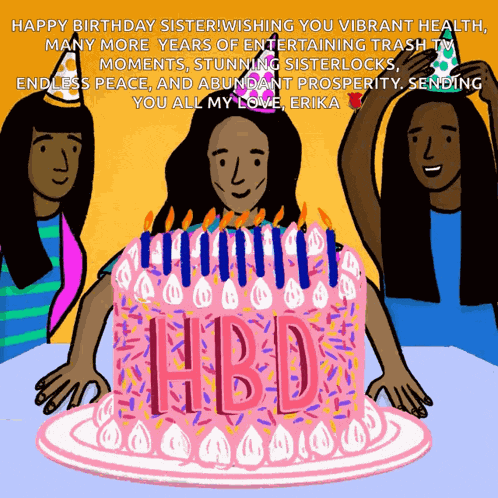 Happy Birthday Friends GIF