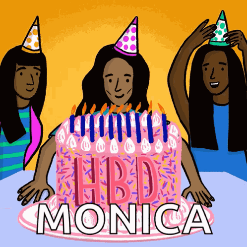 Happy Birthday Friends GIF