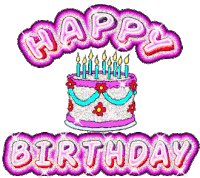 Happy Birthday Sticker