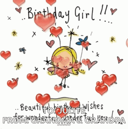 Happy Birthday Girl Beautiful GIF