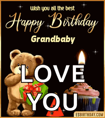 Happy Birthday Grandbaby GIF