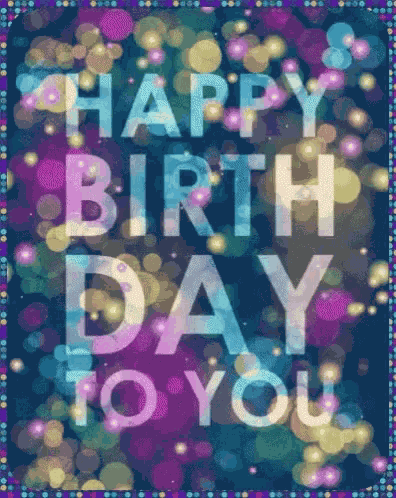 Happy Birthday Greetings GIF