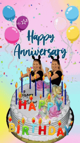 Happy Birthday Happy Anniversary Alma GIF