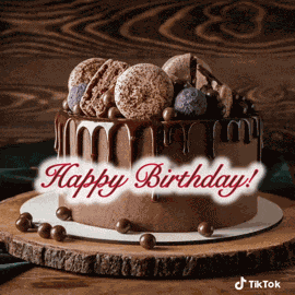 Happy Birthday Happy Birthday Cake GIF