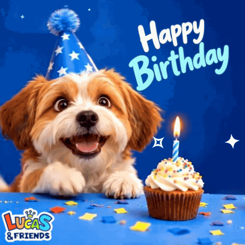 Happy Birthday Happy Birthday Dog GIF