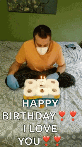 Happy Birthday Happy Quarantine GIF