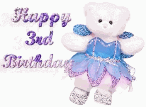 Happy Birthday Happy3rd Birthday GIF