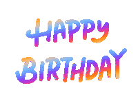 Happy Birthday Sticker