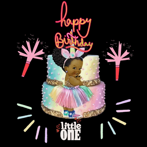 Happy Birthday Little Girl GIF