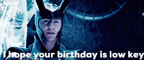 Happy Birthday Loki GIF