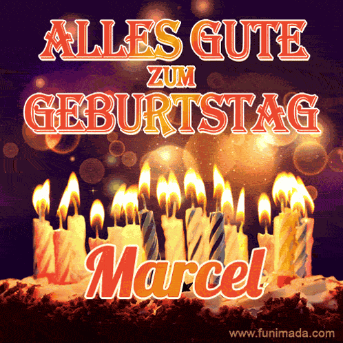 Happy Birthday Marcel Alles Gute Zum Geburtstag GIF