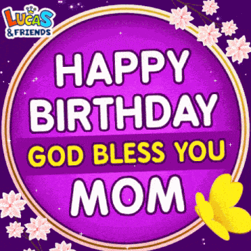 Happy Birthday Mom God Bless You Happybirthdaymom GIF