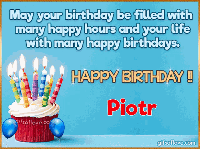 Happy Birthday Piotr GIF