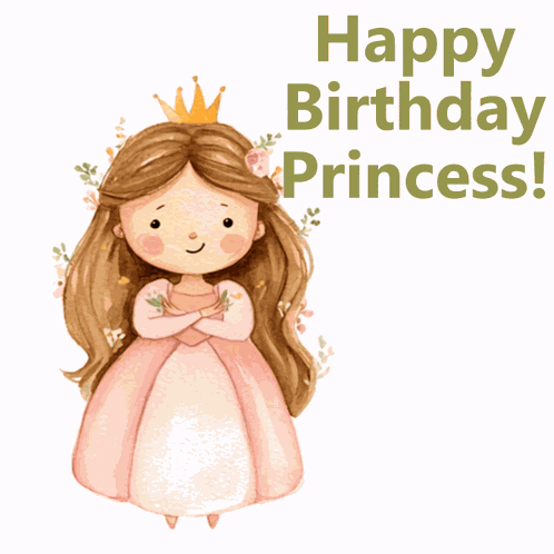 Happy Birthday Princess Happy Birthday Wishes GIF