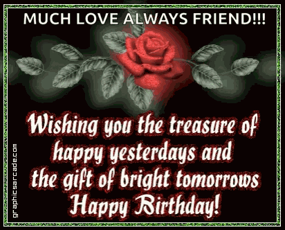 Happy Birthday Rose GIF