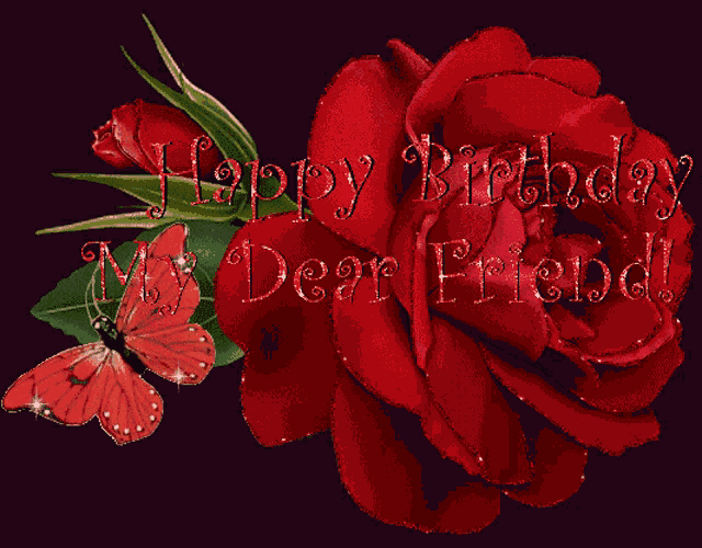 Happy Birthday Rose GIF