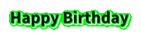 Happy Birthday Sticker