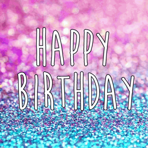 Happy Birthday Sparkle GIF