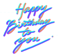 Happy Birthday Tantan Sticker