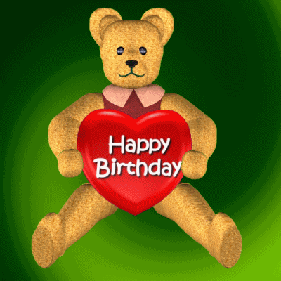 Happy Birthday Teddy Bear Birthday GIF